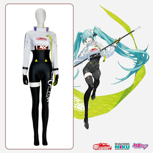 Gvavaya Game Cosplay Vocaloid Hatsune Miku Cosplay 2022 Racing Miku Cosplay Costume