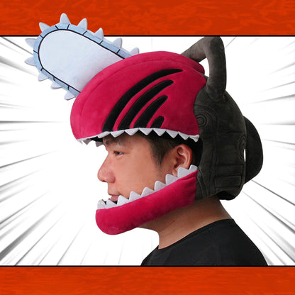 Gvavaya Anime Cosplay Chainsaw Man Denji Cosplay Headgear Denji Cosplay Plush Hat