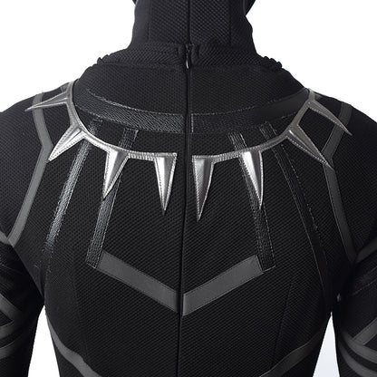 Gvavaya Live-action Derivative Cosplay Black Panther King of Wakanda T'Challa  Cosplay Costume T'Challa Cosplay （Section B）