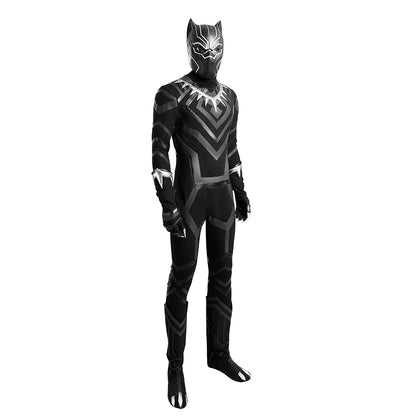 Gvavaya Live-action Derivative Cosplay Black Panther King of Wakanda T'Challa  Cosplay Costume T'Challa Cosplay
