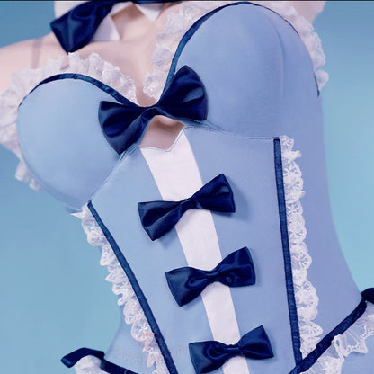 Gvavaya Anime Cosplay My Dress-Up Darling Cosplay Marin Kitagawa Blue Bunny Girl Cosplay Costume