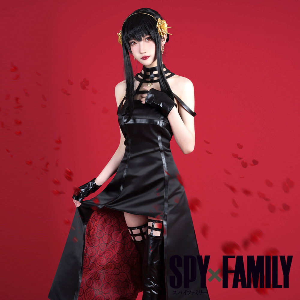 Gvavaya Anime Manga Cosplay Spy x Family The Thorn Princess Yor Forger Cosplay Costume Yor Cosplay
