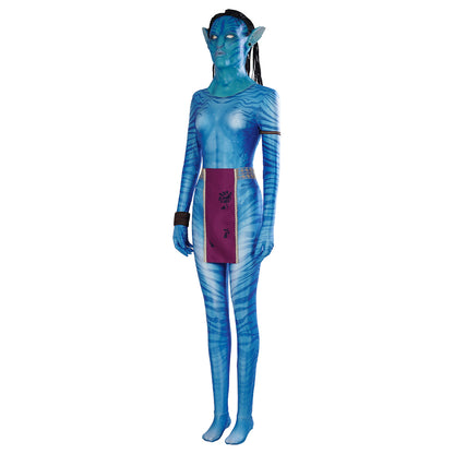 Gvavaya Movie Cosplay Avatar2 The Way of Water Neytiri Cosplay Costume Neytiri Cosplay Jumpsuit