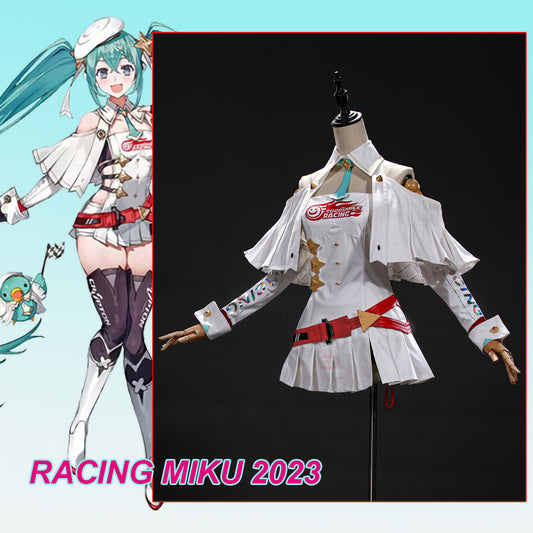 Gvavaya Cosplay Vocaloid Hatsune Miku Cosplay Racing Miku 2023 Ver. Costume Racing Miku Cosplay