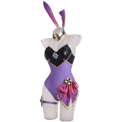 Gvavaya Game Cosplay Genshin Impact Dori Fanart Bunny Girl Cosplay Costume