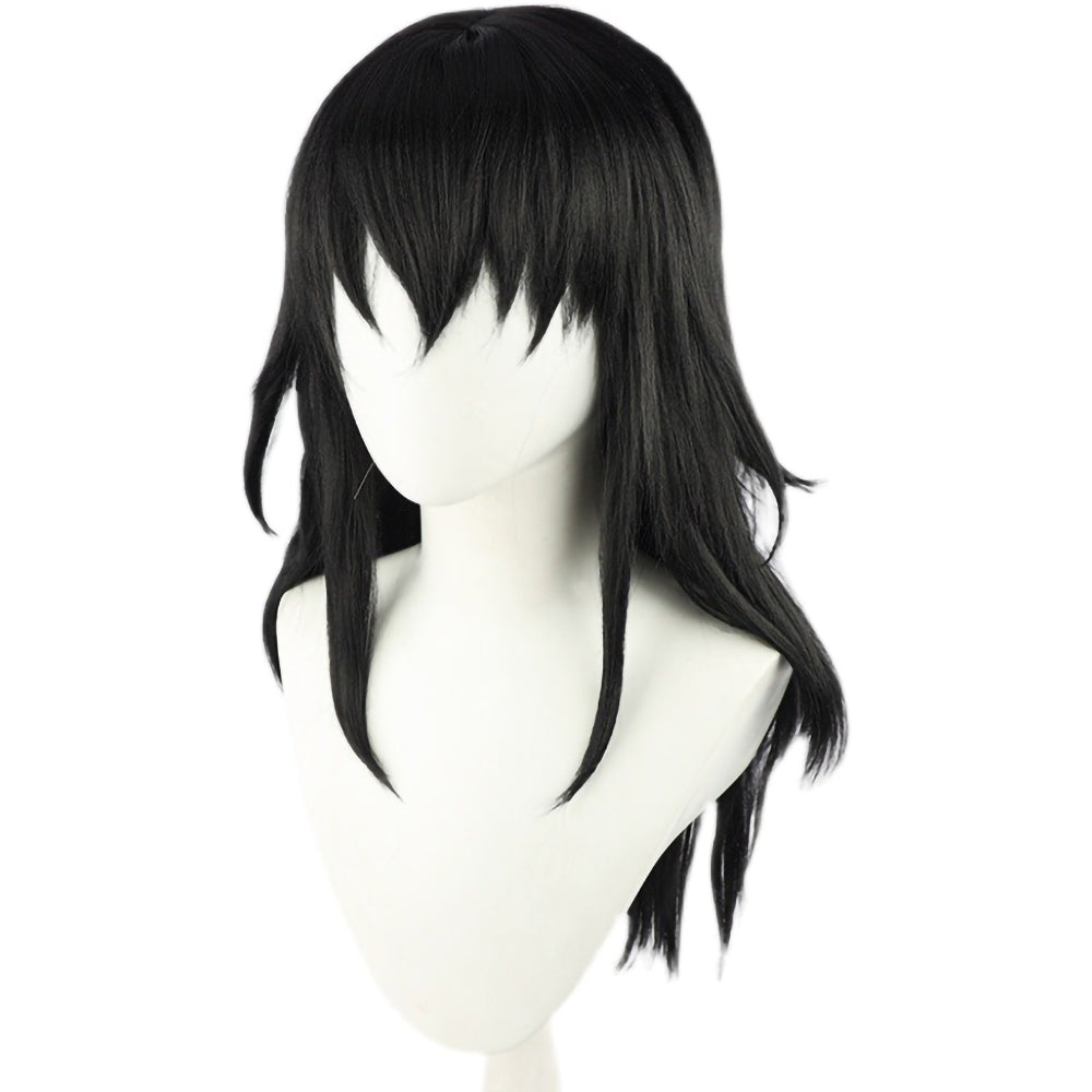 Gvavaya Anime Cosplay Suma Cosplay Wig Black 70cm Hair
