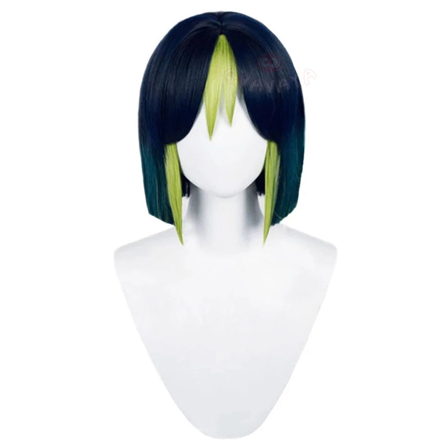 Sumeru Color Gvavaya Game Cosplay Genshin Impact Sumeru Tighnari Cosplay Wig Mixed