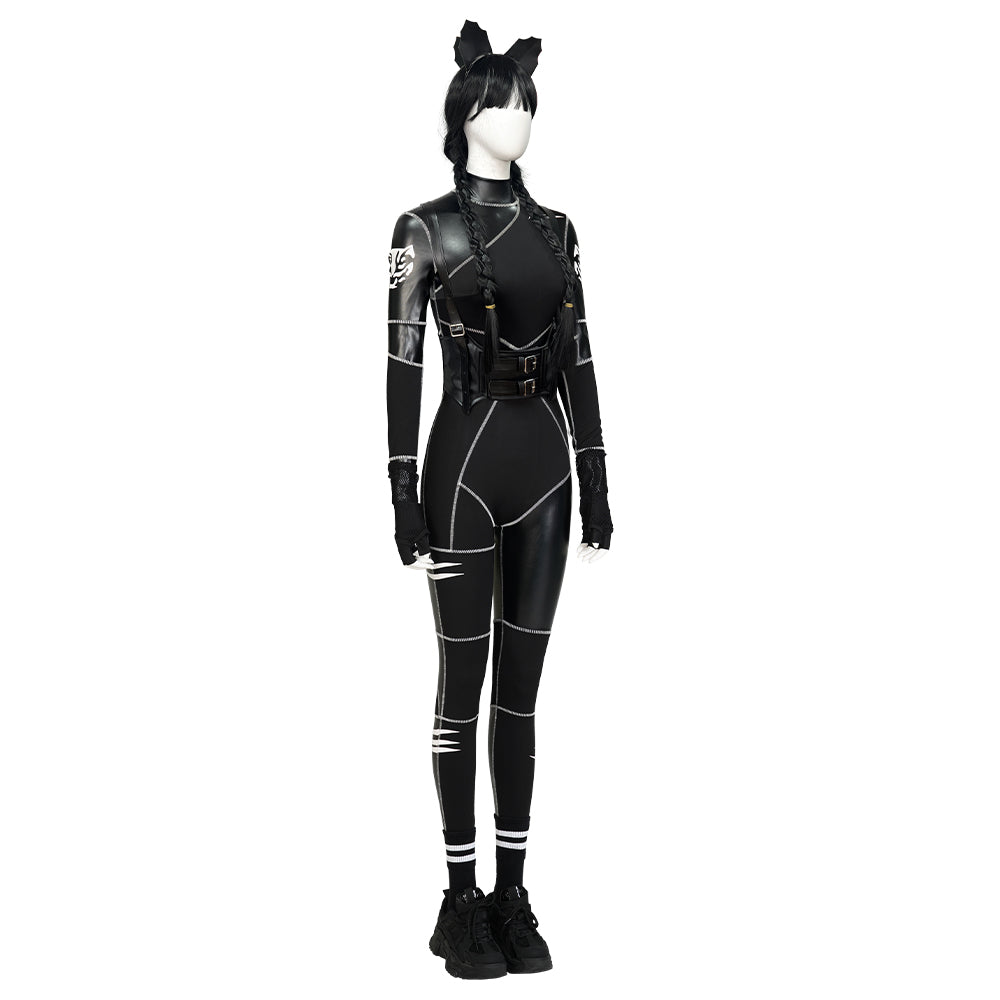 Gvavaya Live-action Derivative Cosplay The Addams Family Wednesday Addams Cosplay Costume Wednesday Addams Cosplay Jumpsuit