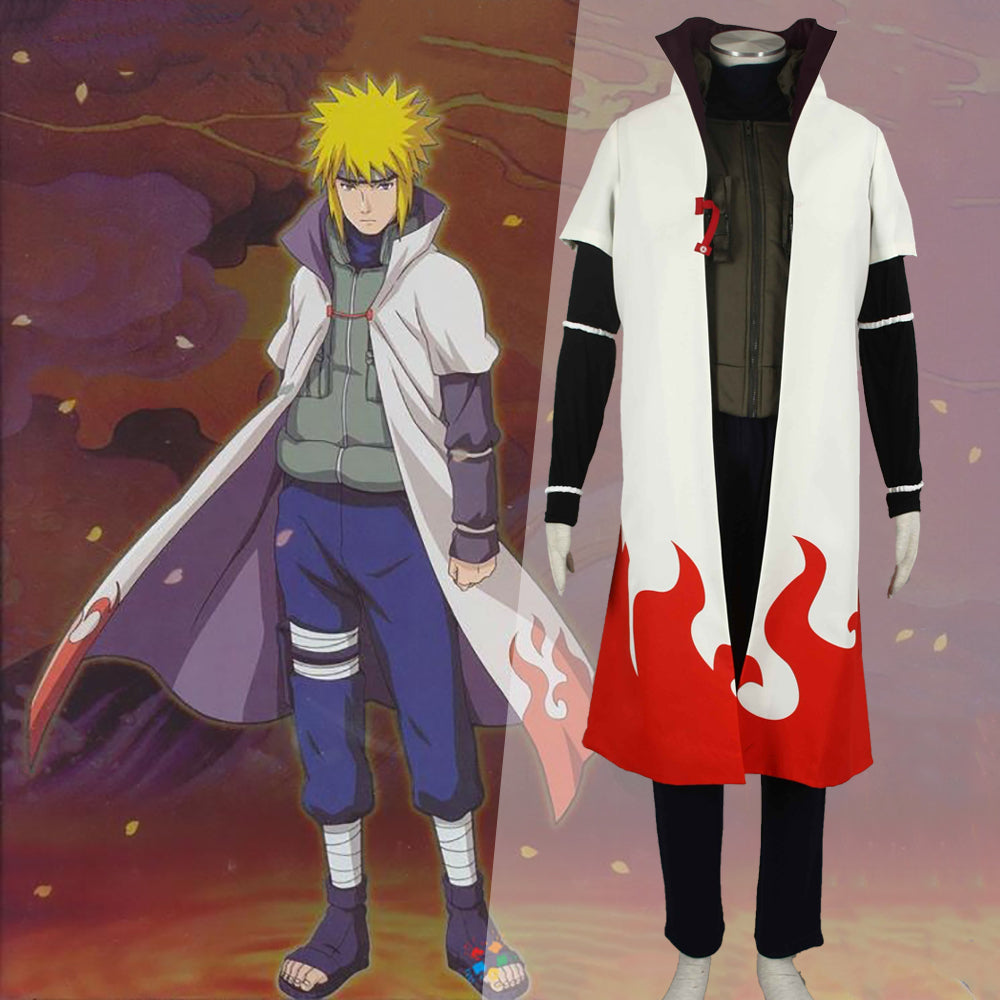 [Ready to Ship] Gvavaya Anime Cosplay Naruto Naruto Uzumaki Cosplay Costume  Naruto Uzumaki Cosplay Four  Generations Of Naruto Suits