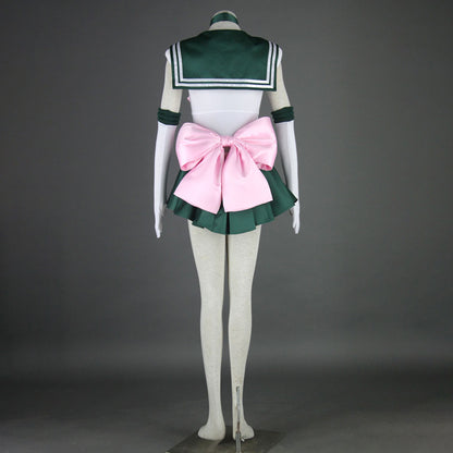 [Ready To Ship] Gvavaya Anime Cosplay Sailor Moon Cosplay Sailor Jupiter Kino Makoto Cosplay Costume