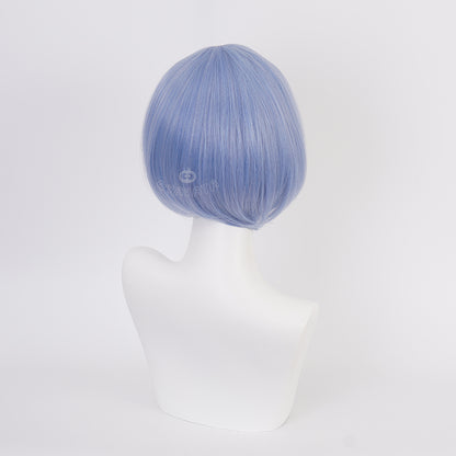 Gvavaya Anime Cosplay Re: Zero Starting Life in Another World Rem Cosplay Wig 30cm Blue Hair