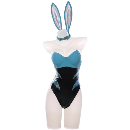 Gvavaya Game Cosplay League of Legends KDA Akali Bunny Girl Cosplay Costume