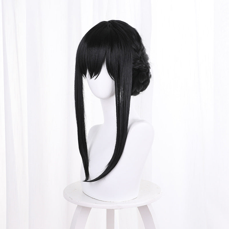 Kasou Wig ] My Hero Academia Shimura Nana medium length black cosplay wig |  Cosplay hair, Short hair wigs, African american wigs