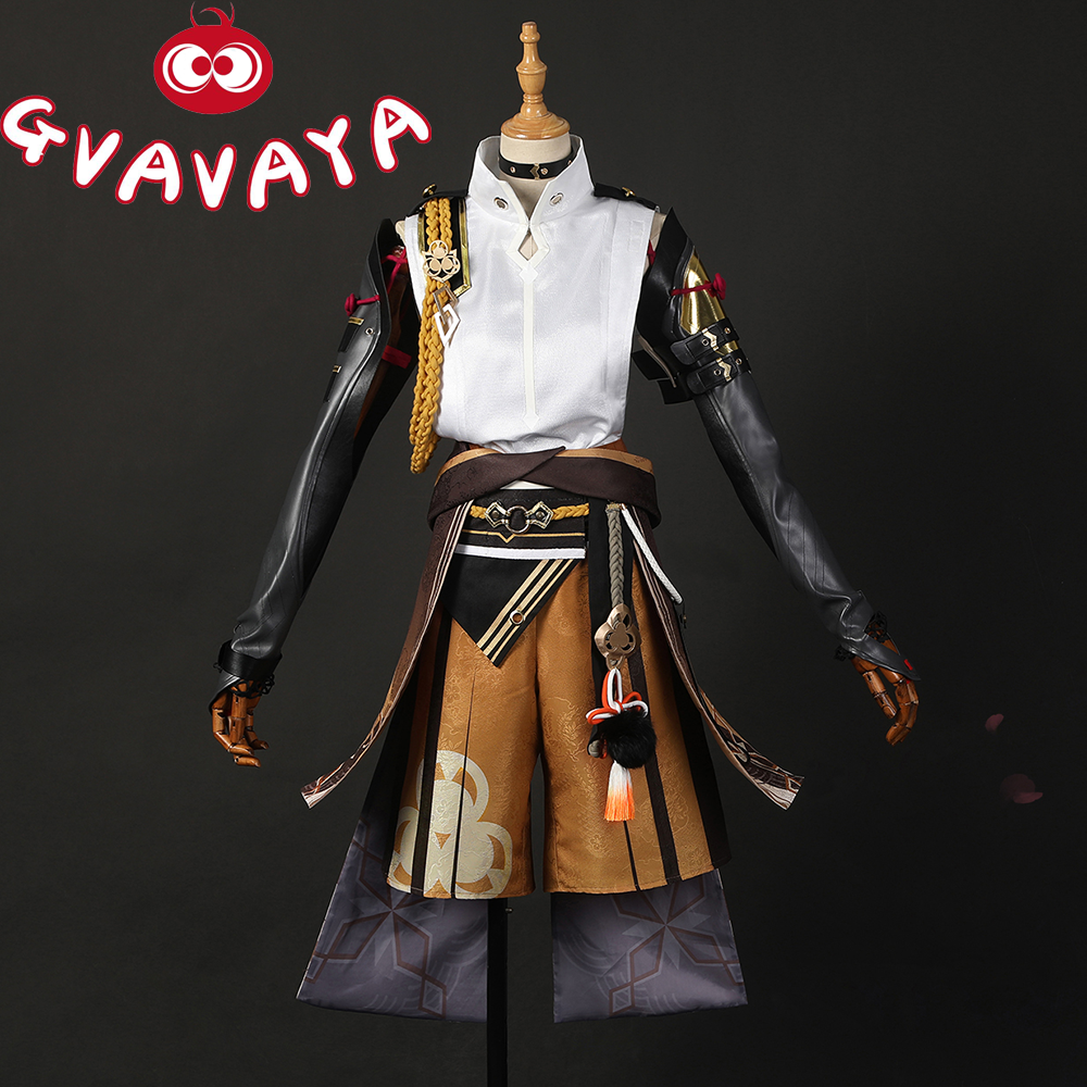 Gvavaya Game Cosplay Genshin Impact Shikanoin Heizou Cosplay Costume Genshin Cosplay Ver.A