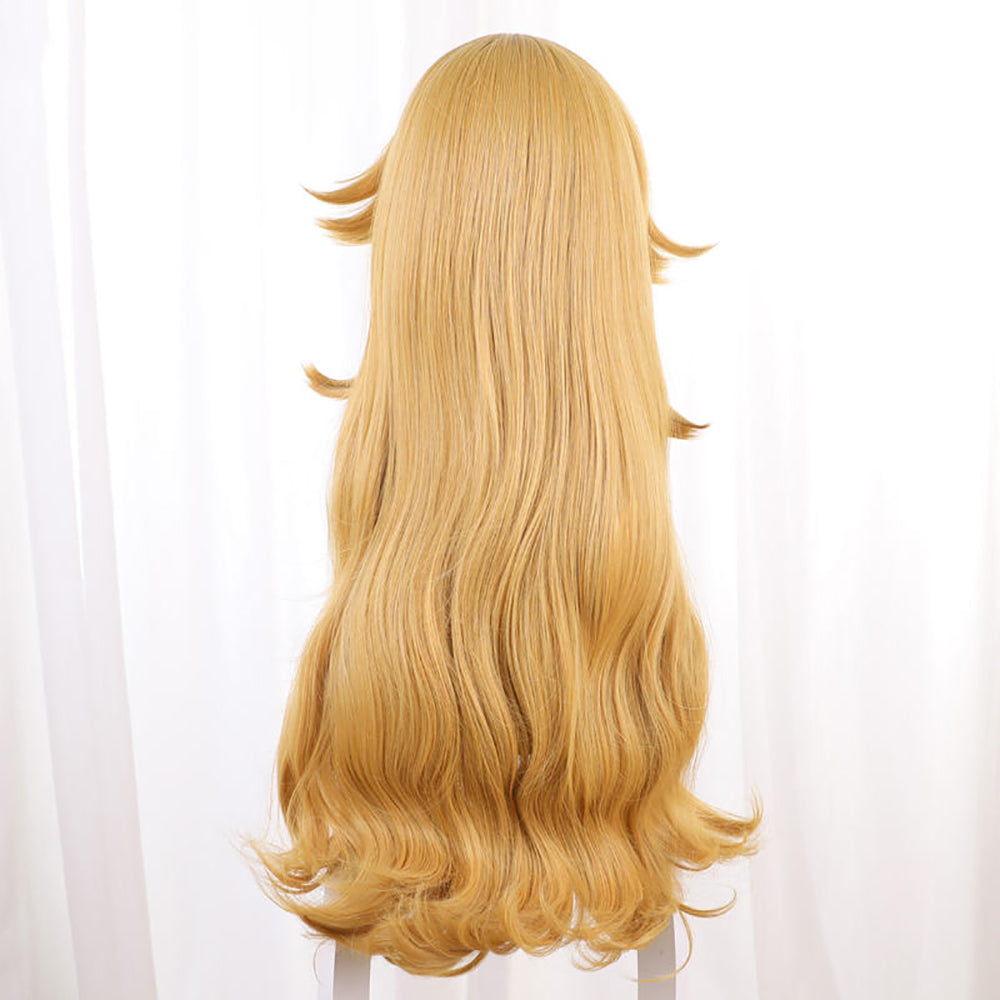 Gvavaya Game Film Cosplay Super Mario Bros Princess Peach Cosplay Wig