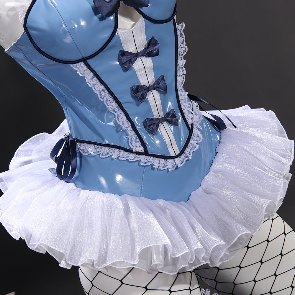 Gvavaya Game Cosplay My Dress-Up Darling Kitagawa Cosplay Marin Blue Bunny Girl Cosplay Costume