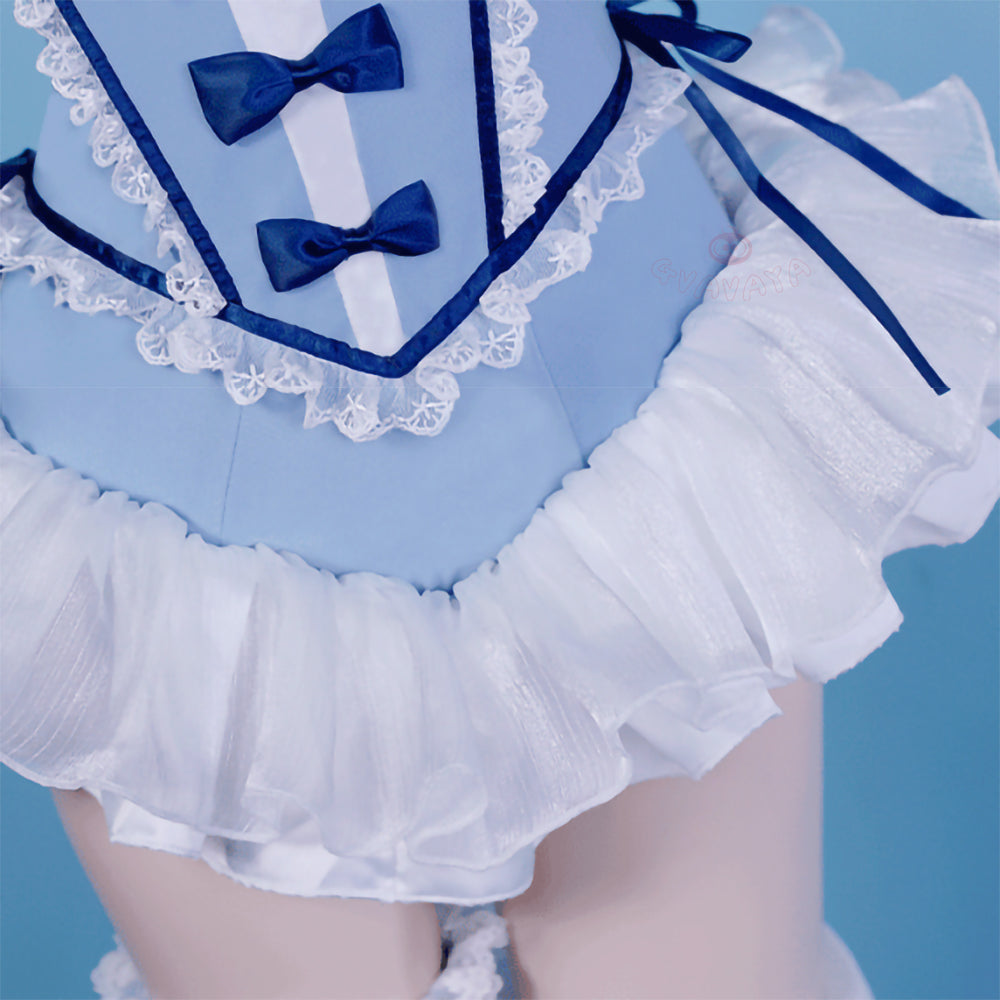 Gvavaya Anime Cosplay My Dress-Up Darling Cosplay Marin Kitagawa Blue Bunny Girl Cosplay Costume