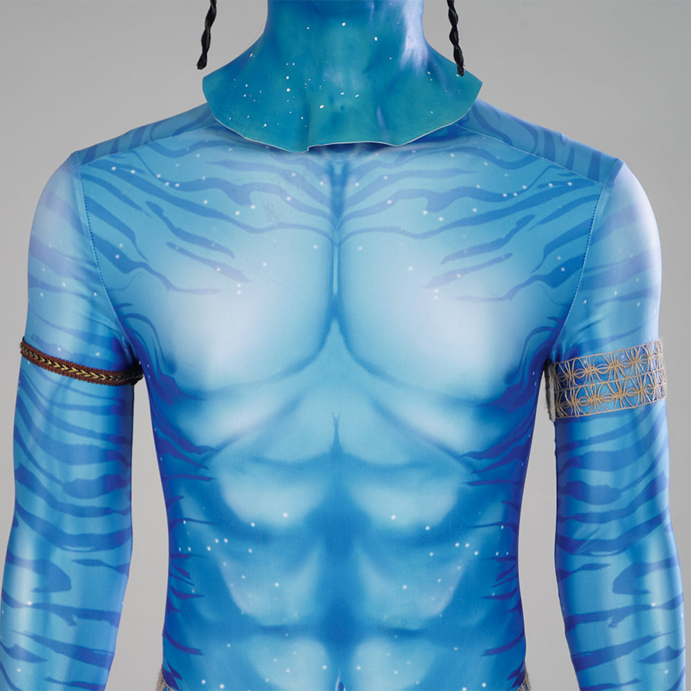 Gvavaya Movie Cosplay Avatar2 The Way of Water Jake Sully Cosplay Costume Jake Sully Cosplay Jumpsuit