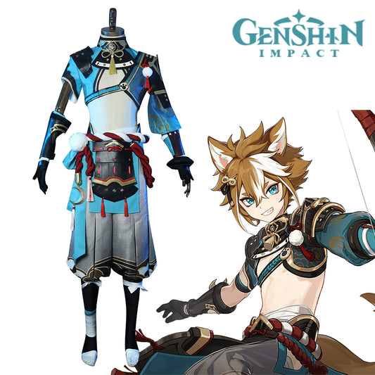 Gvavaya Game Cosplay Genshin Impact Gorou Cosplay Costume Genshin Cosplay