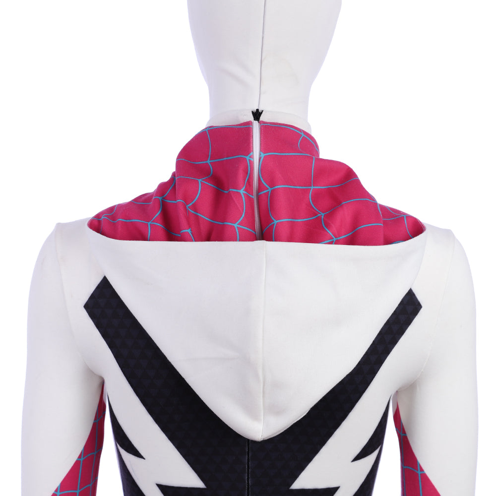 Gvavaya Film Cosplay Spider-Man: Into the Spider-Verse Cosplay Gwen Stacy Jumpsuit Costume