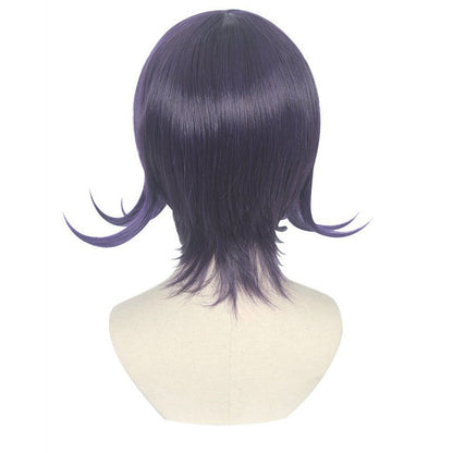 Gvavaya Cosplay Danganronpa Kokichi Oma 35cm Dark Purple Cosplay Wig