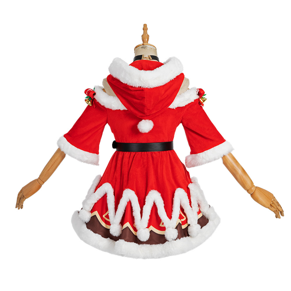 Gvavaya Game Cosplay Genshin Impact Barbara Christmas Cosplay Costume