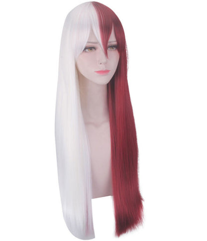 Gvavaya Anime Cosplay My Hero Academia Todoroki Shoto 60cm Female Version  Cosplay Wig