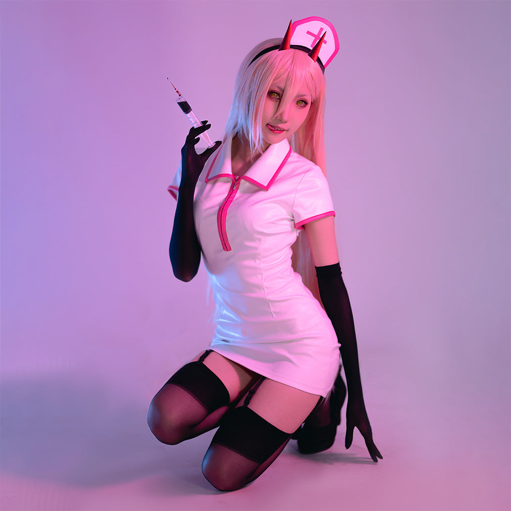 Gvavaya Anime Cosplay Makima Cosplay Costume Makima Nurse Uniform