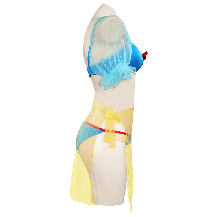Evolution Of Man Bikini Swimsuit Suspender Fashionable Two Piece Swimwear  Teen Colorful Festival Bathing Suit - AliExpress