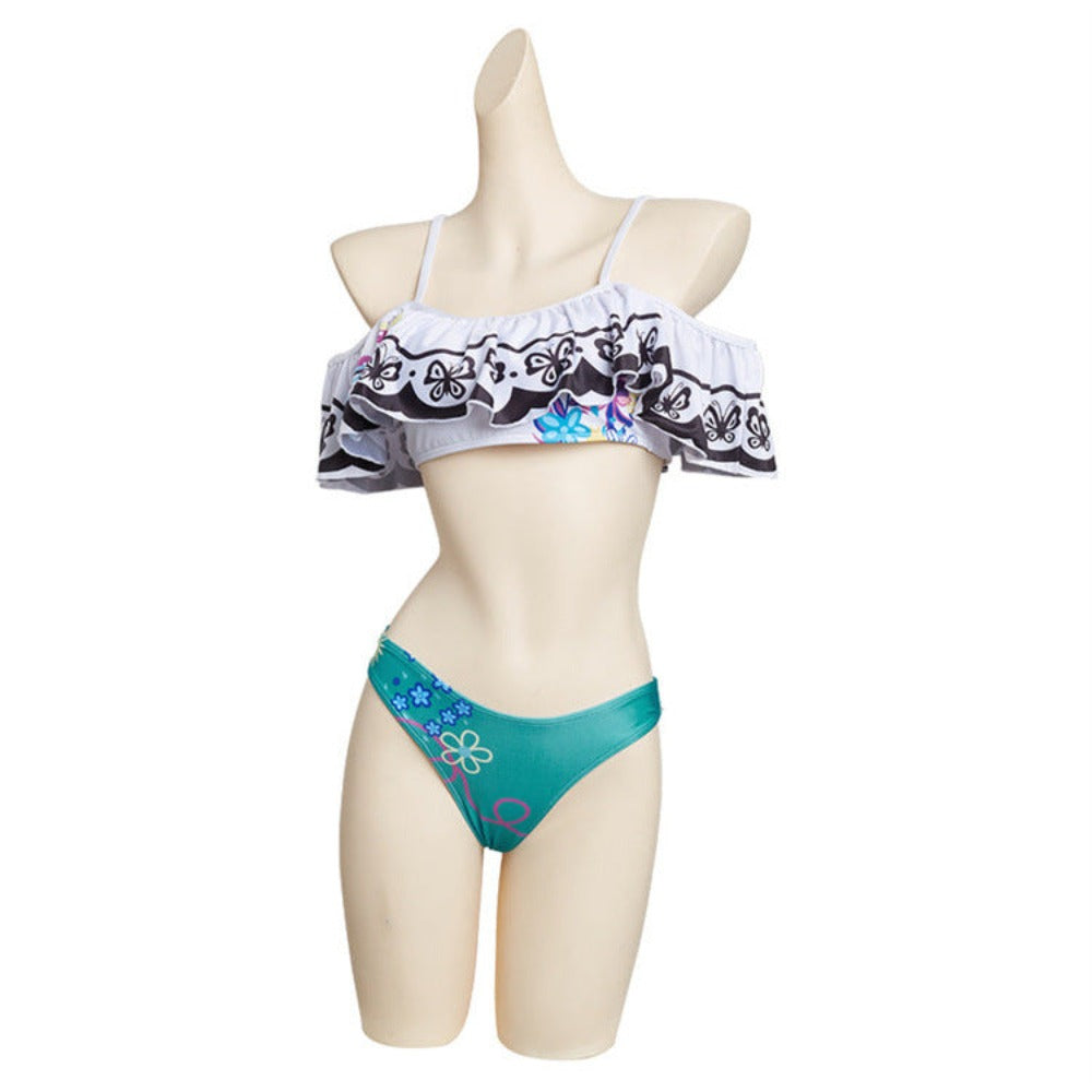 Gvavaya Cosplay Encanto Mirabel Original Design Three-piece Swimsuit