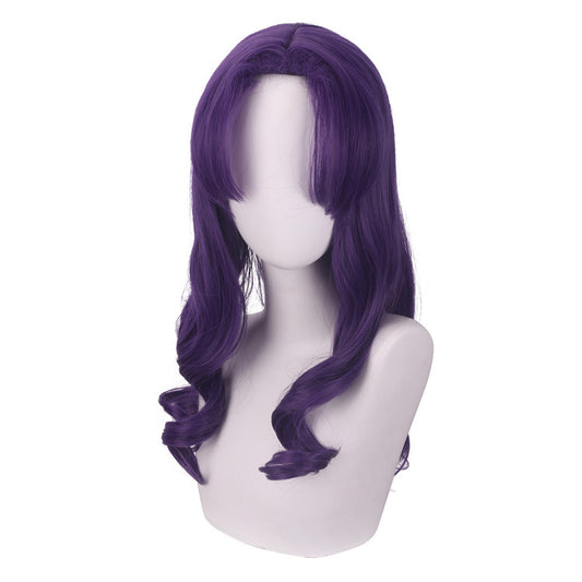 Gvavaya Anime Cosplay Misato Katsuragii Cosplay Wig Purple 55cm Hair