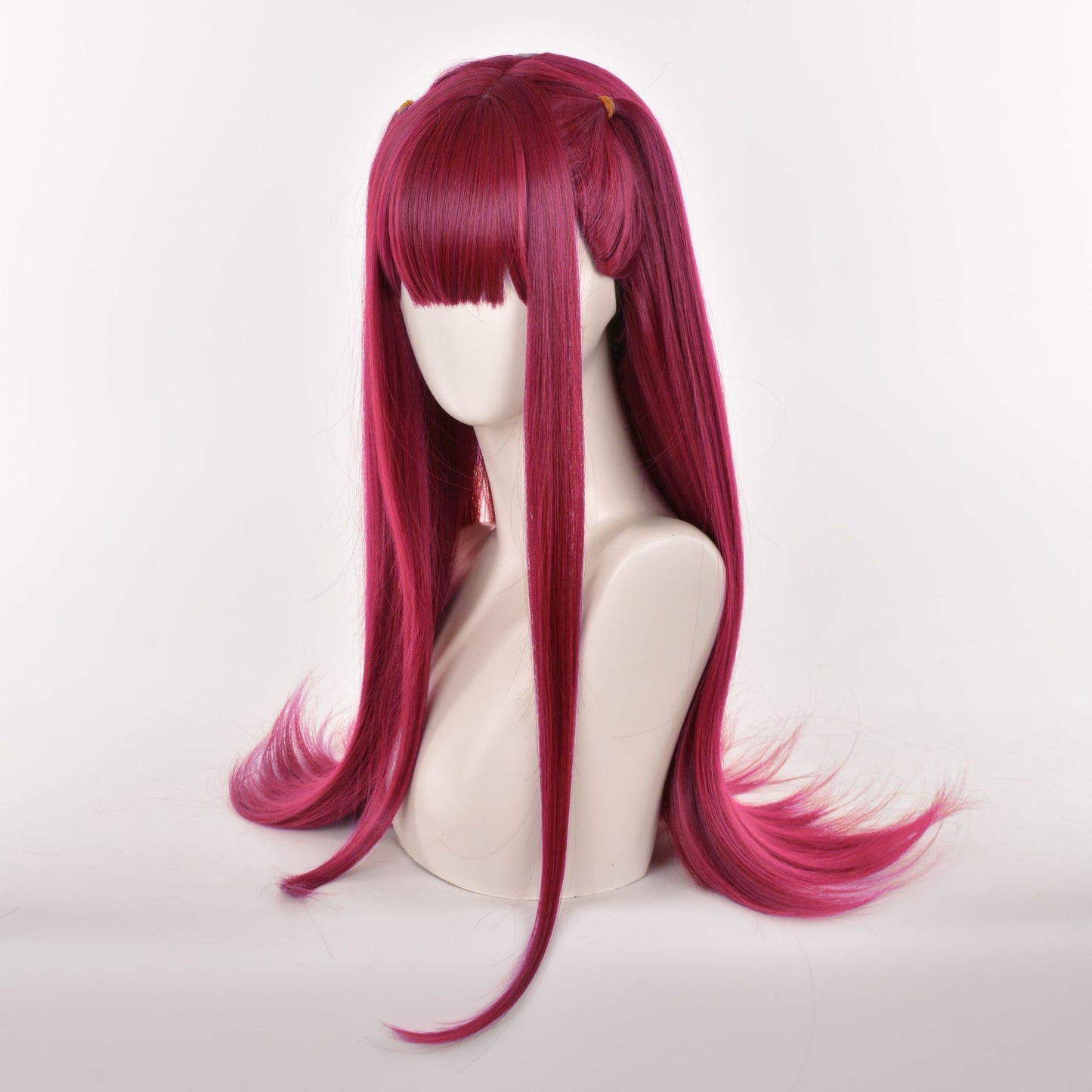 Gvavaya Anime Cosplay My Dress-Up Darling Marin Kitagawa Little Devil Cosplay Wig Wine Red 60cm Hair