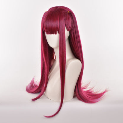 Gvavaya Anime Cosplay My Dress-Up Darling Marin Kitagawa Little Devil Cosplay Wig Wine Red 60cm Hair