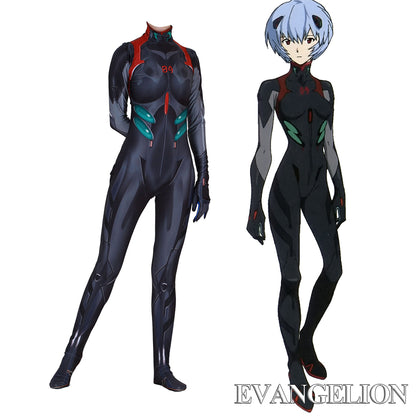 Gvavaya Anime Cosplay EVA9 Ayanami Rei Cosplay Costume EVA Tight-fitting Costume
