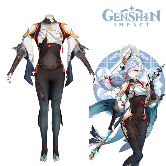 Gvavaya Game Cosplay Genshin Impact Shenhe Cosplay Costume Genshin Cosplay Version A