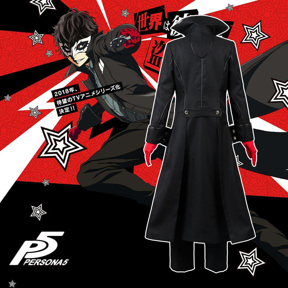 Gvavaya Game Cosplay Persona5 Amamiya Ren Cosplay Costume P5 Joker Cos